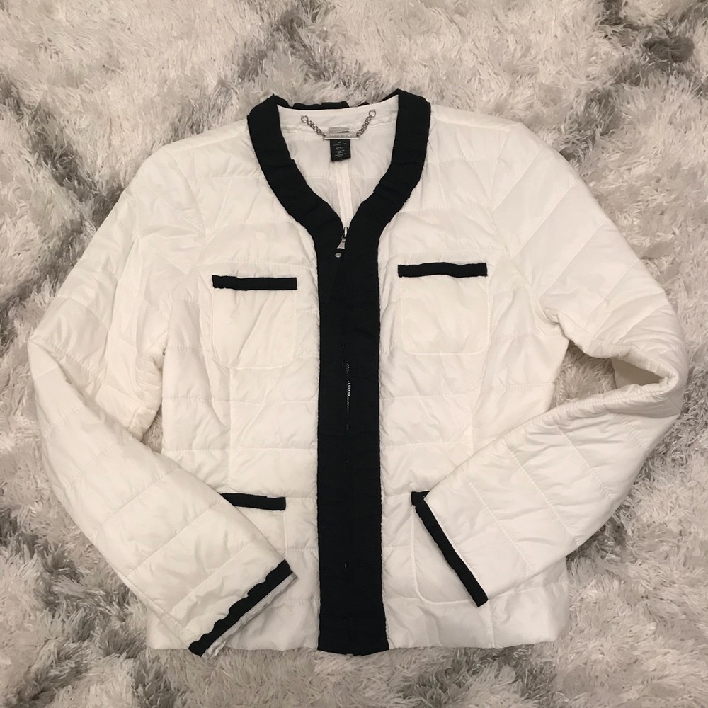 White House Black Market light bomber jacket